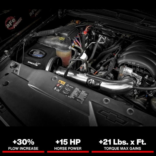 aFe Momentum XP Cold Air Intake System w/ Pro 5R Media Brushed 14-19 GM Silverado/Sierra 1500