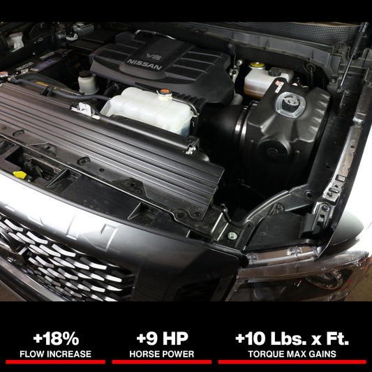 aFe Momentum HD Pro 10R Cold Air Intake System 17-19 Nissan Titan XD V8-5.6L