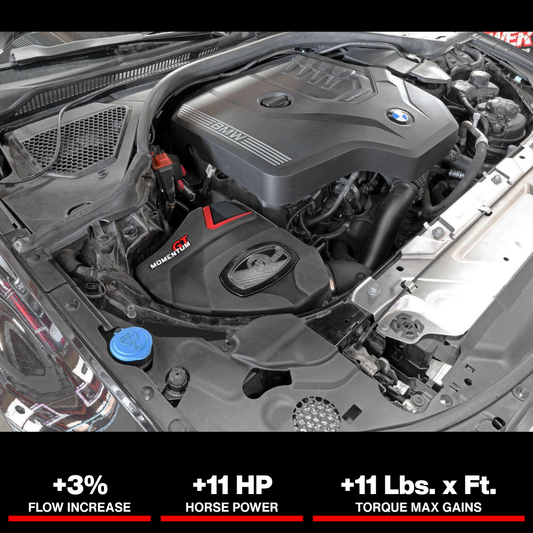 aFe Momentum GT Cold Air Intake System w/Pro DRY S Filter 19-21 BMW 330i B46/B48
