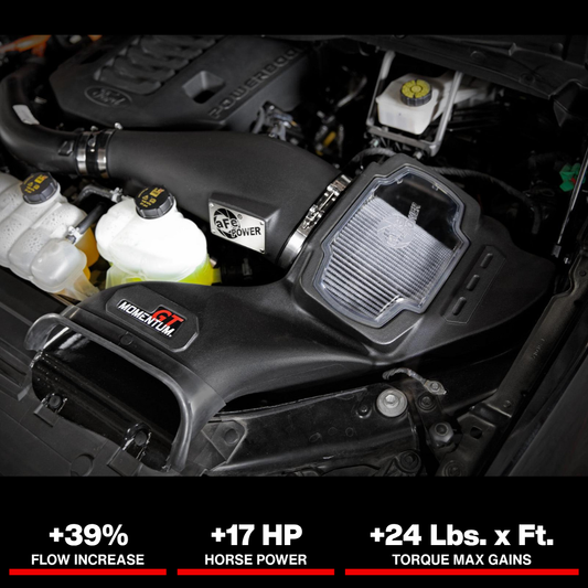 aFe POWER Momentum GT Pro Dry S Intake System 21-22 Ford F-150 V6-3.5L (tt) PowerBoost