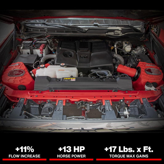 aFe POWER Momentum GT Pro Dry S Intake System 22-23 Toyota Tundra V6-3.4L (tt) Red Edition