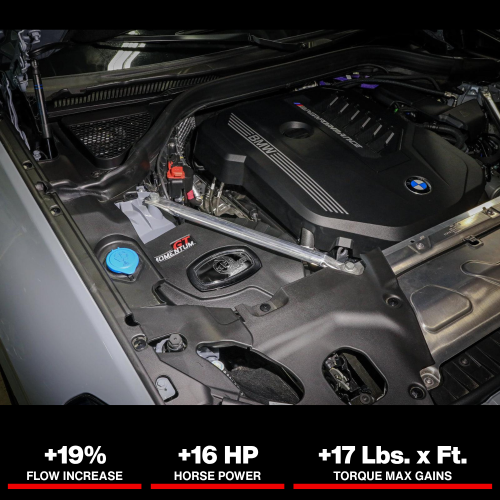aFe POWER Momentum GT Pro Dry S Intake System 20-23 BMW X3/X4 M40i L6-3.0L (t) B58