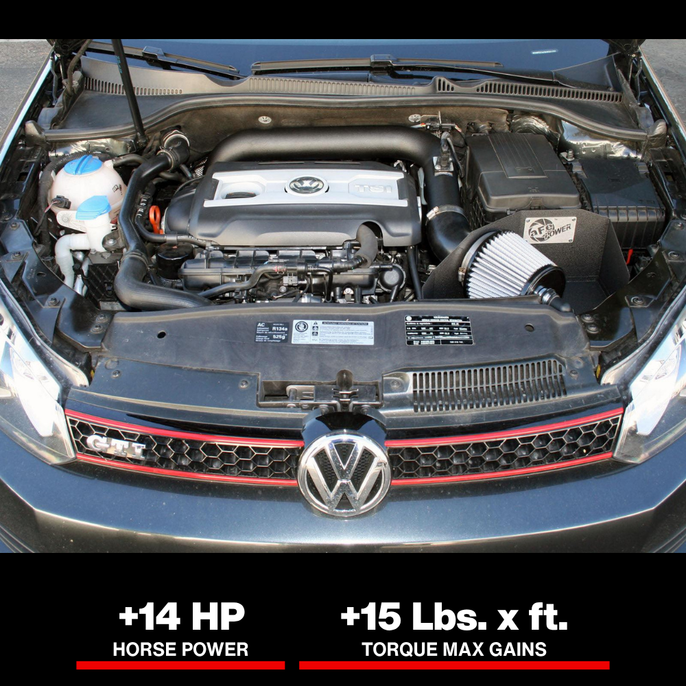 aFe MagnumFORCE Intakes Stage-2 PDS AIS PDS VW GTI 09-11 L4-2.0L (t)