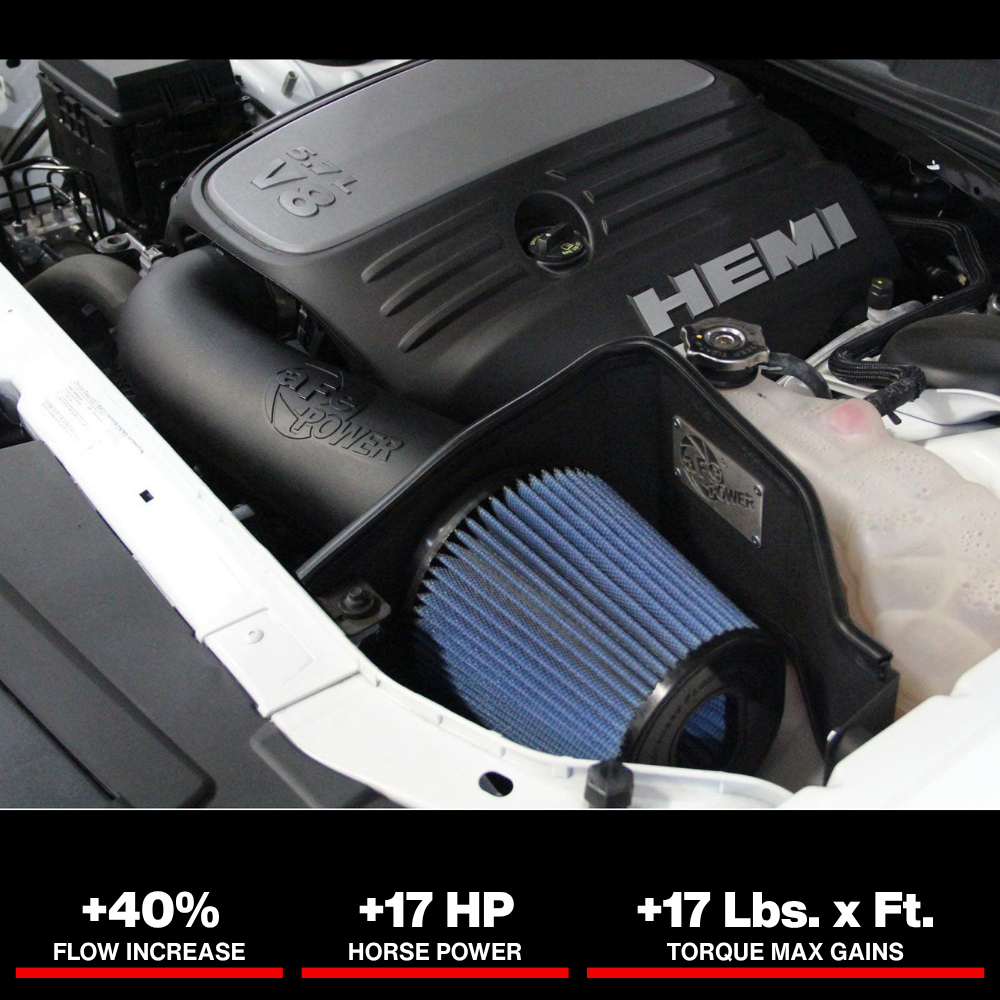 aFe MagnumFORCE Intake Stage-2 Pro DRY S 11-13 Dodge Challenger/Charger/Chrysler 300 V8 5.7L