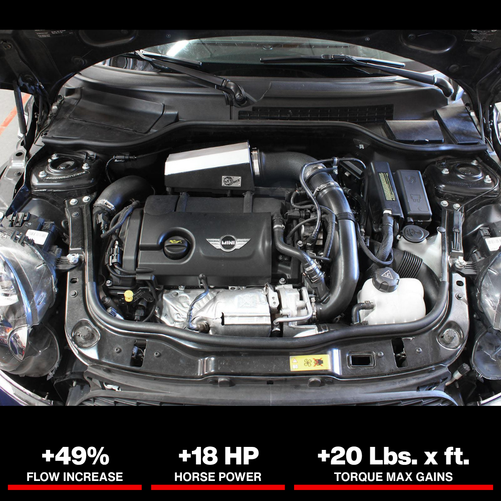 aFe MagnumFORCE Intakes Stage-2 Pro Dry S 10-15 Mini Cooper Countryman S 1.6L (T)