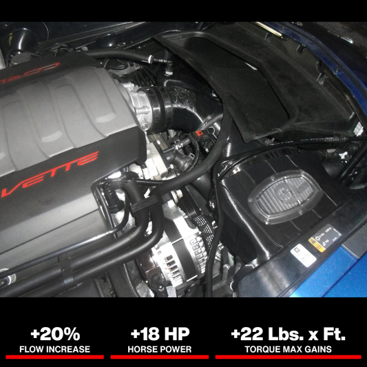 aFe Momentum Air Intake System Pro DRY S Stage-2 Si 2014 Chevrolet Corvette (C7) V8 6.2L