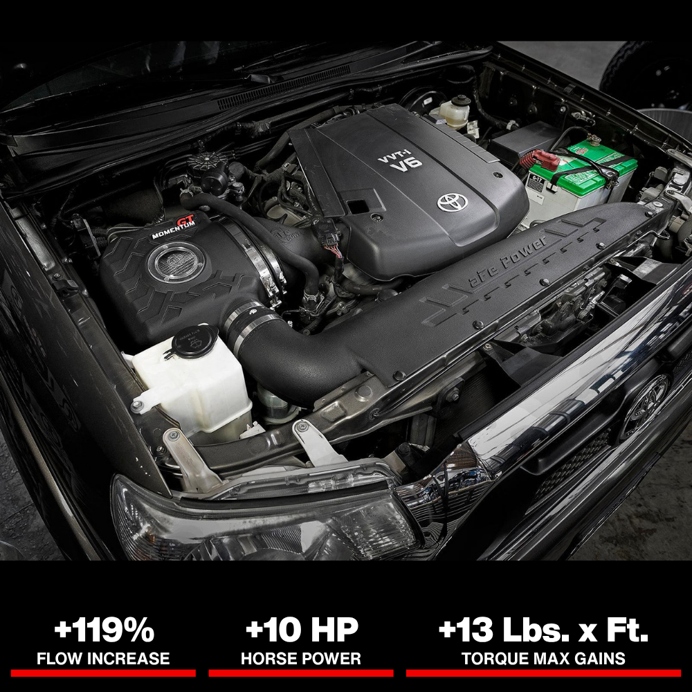 aFe Momentum GT Pro DRY S Cold Air Intake System 12-15 Toyota Tacoma V6 4.0L