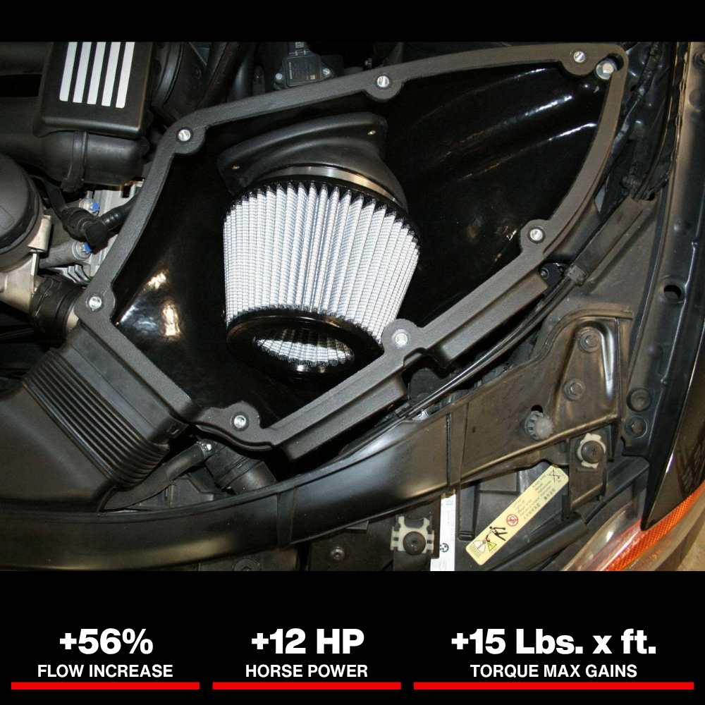aFe MagnumFORCE Intakes Stage-2 PDS AIS PDS BMW 3-Series (E9X) 06-12 L6-3.0L (Blk)