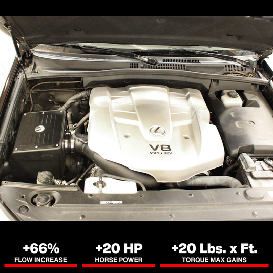 aFe MagnumFORCE Intake Stage-2 Si Pro DRY S 05-09 Lexus GX 470/Toyota 4Runner V8 4.7L *RACE ONLY*