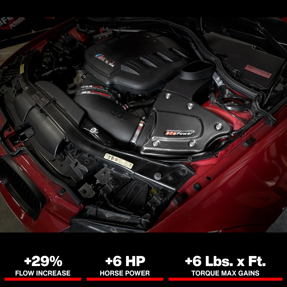aFe POWER Magnum FORCE Stage-2Si Pro Dry S Intake System 08-13 BMW M3 (E90/E92/E93) S65 V8-4.0L