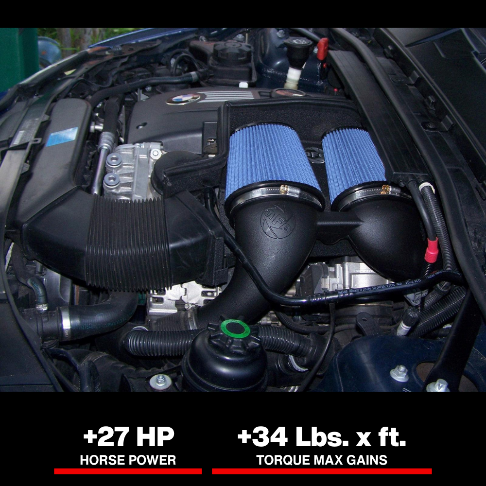 aFe MagnumFORCE Intakes Stage-2 P5R AIS P5R BMW 335i (N54) 07-11L6-3.0L/Z4 35i 09-15 (tt)