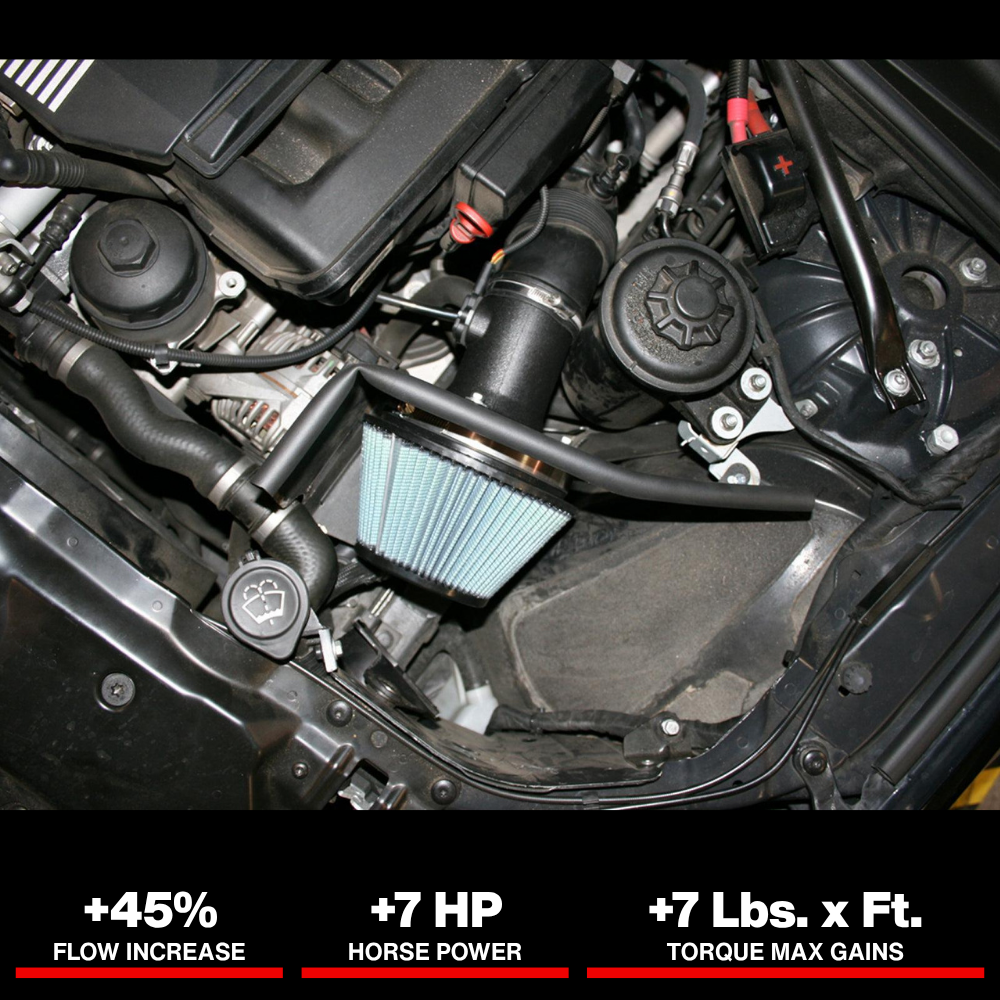 aFe MagnumFORCE Intakes Stage-2 P5R AIS P5R BMW 525i/530i (E60) 04-05 L6-2.5/3.0L