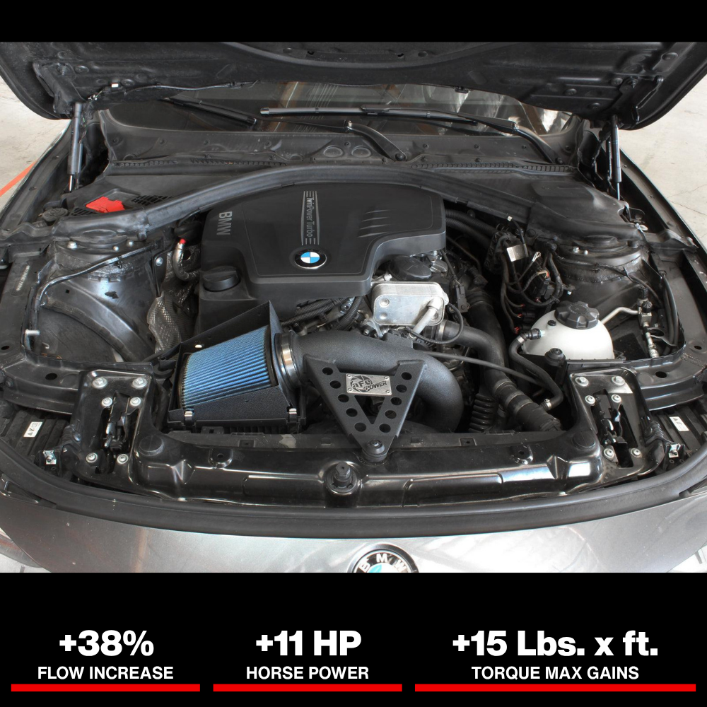 aFe MagnumFORCE Intakes Stage-2 PRO 5R 12-15 BMW 328i (F30) L4 3.0L (t) N20