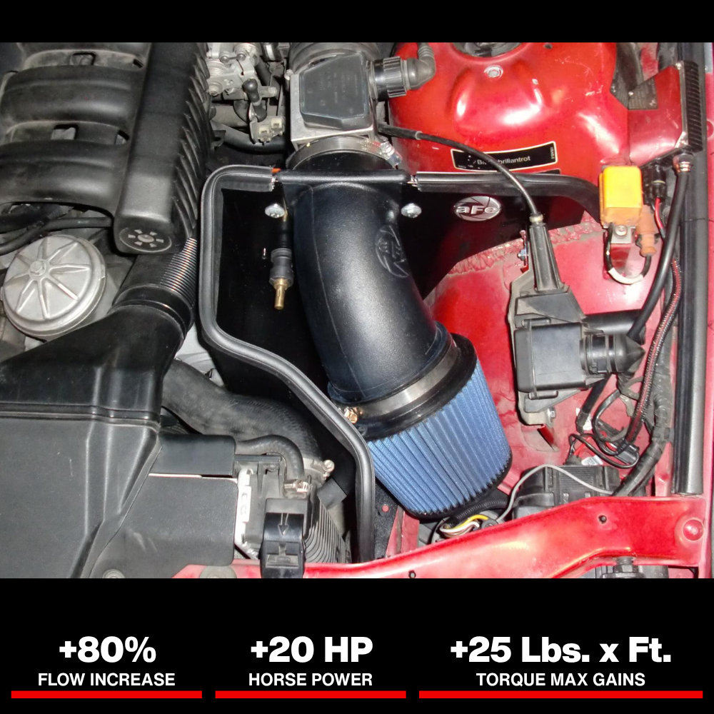 aFe MagnumFORCE Intake Stage-2 Pro 5R 92-99 BMW 3 Series (E36) L6 (US)