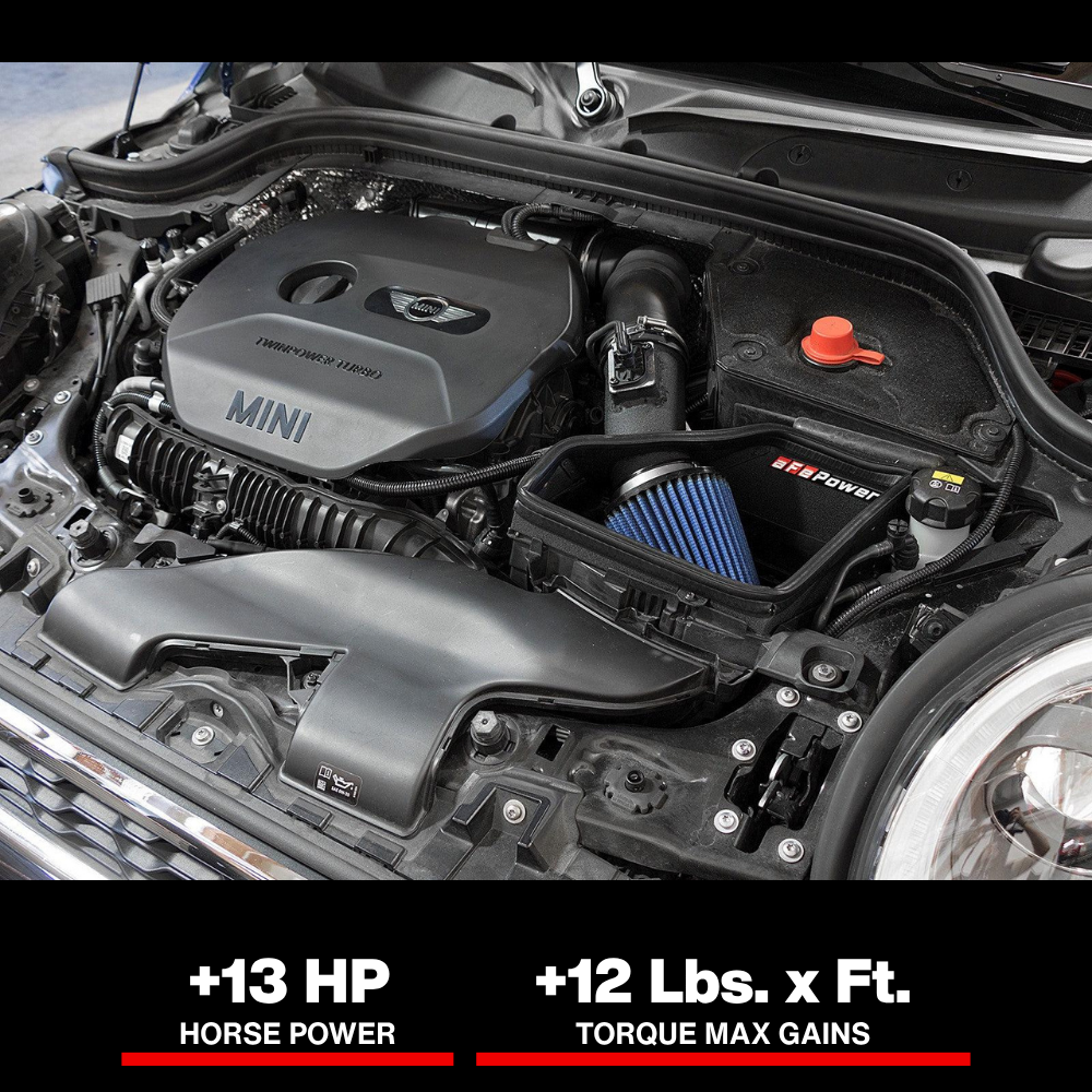aFe Power Magnum Force Stage-2 Pro 5R Cold Air Intake System 15-17 Mini Cooper S F55/F56 L4 2.0(T)