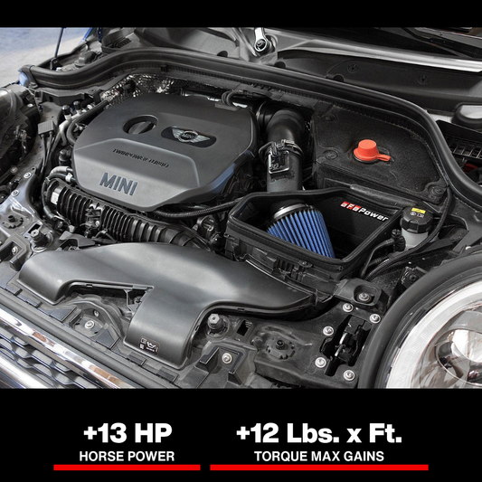 aFe Power Magnum Force Stage-2 Pro 5R Cold Air Intake System 15-17 Mini Cooper S F55/F56 L4 2.0(T)