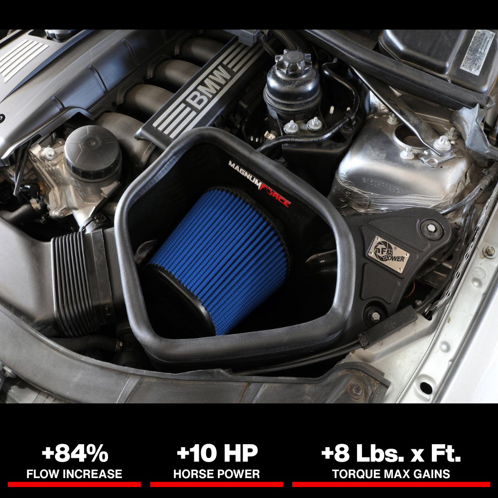 aFe POWER Magnum FORCE Stage-2 Pro 5R Cold Air Intake System 06-13 BMW 3 Series L6-3.0L Non Turbo