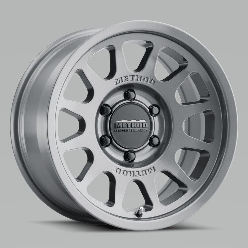 Method Wheels MR703 Gloss Titanium | 17x8.5" +0mm | 6x5.5mm Wheel