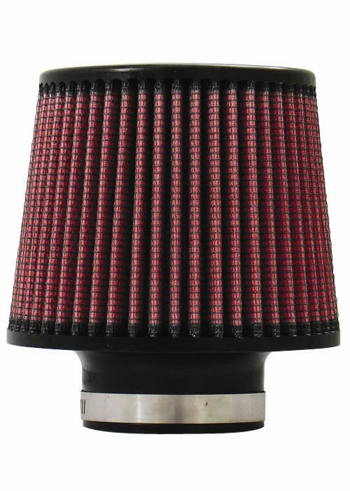 Injen 8-Layer 2.75in Black Oiled Cotton Gauze Air Filter | Universal (X-1013-BR)