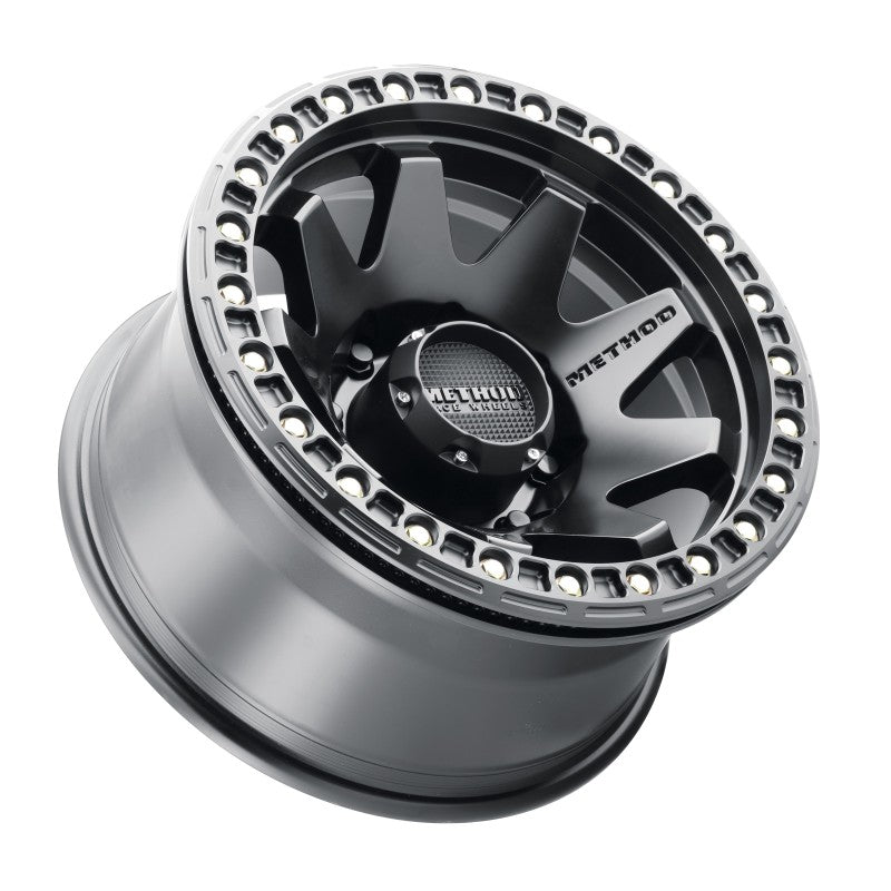 Method Wheels MR108 Matte Black | 17x9" -44mm | 8x6.5mm Wheel