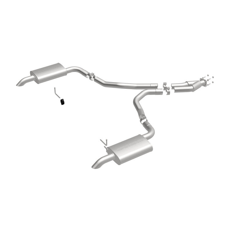 MagnaFlow 16710 Cat-Back Dual Split For 75-79 Corvette 5.7L