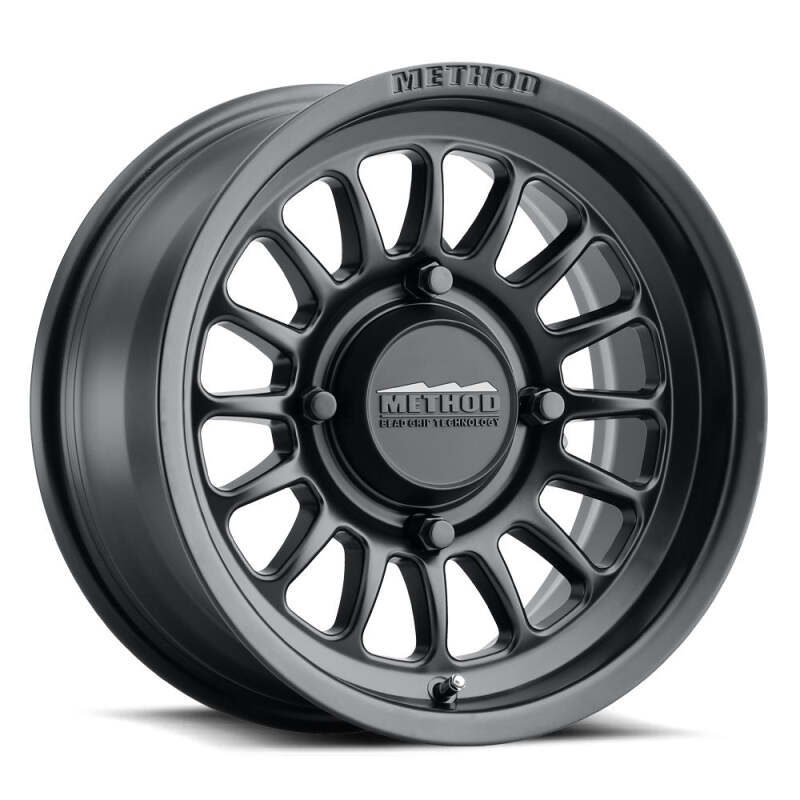 (set of 4) Method Wheels MR411 Matte Black | 15x7" +38mm | 6x5.5mm Wheel