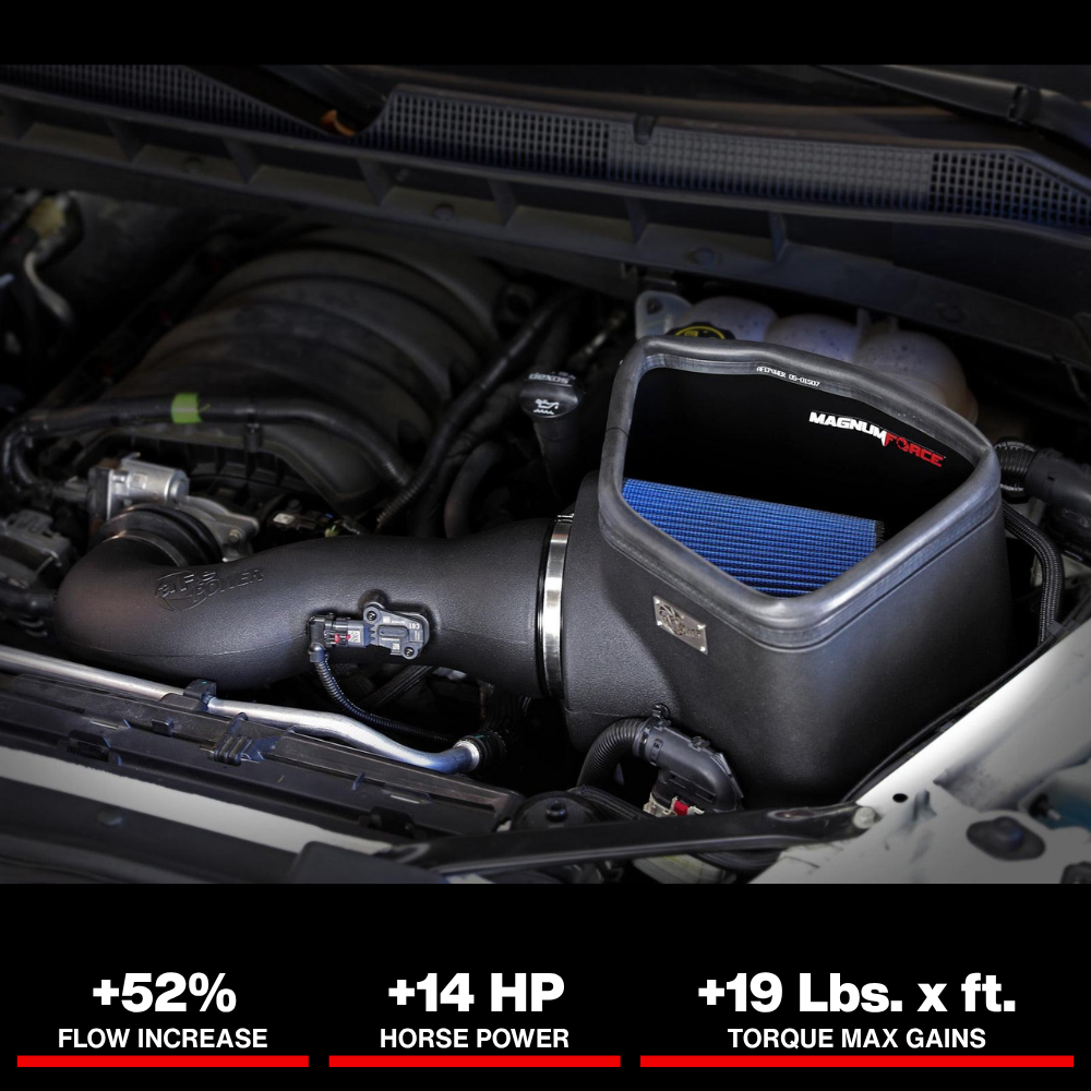 aFe Magnum FORCE Stage-2 Pro 5R Cold Air Intake System 2019 GM Silverado/Sierra V8 6.2L