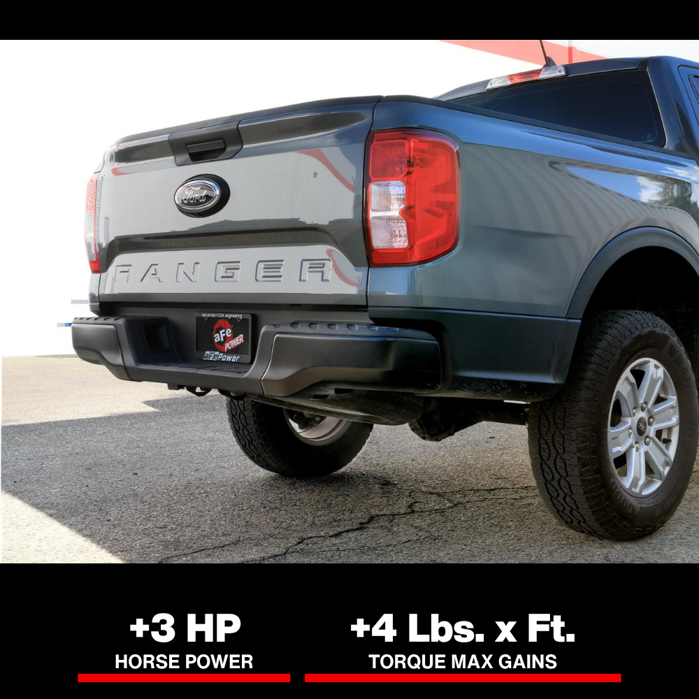 aFe 2024+ Ford Ranger L4-2.3L (t) Vulcan Series 2.5in Cat-Back Exhaust