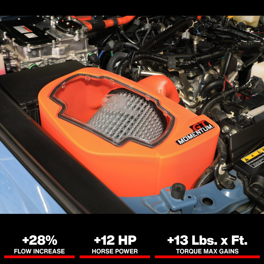 aFe POWER Momentum GT Pro Dry S Intake System 24-25 Toyota Land Cruiser (J250) - Orange Edition