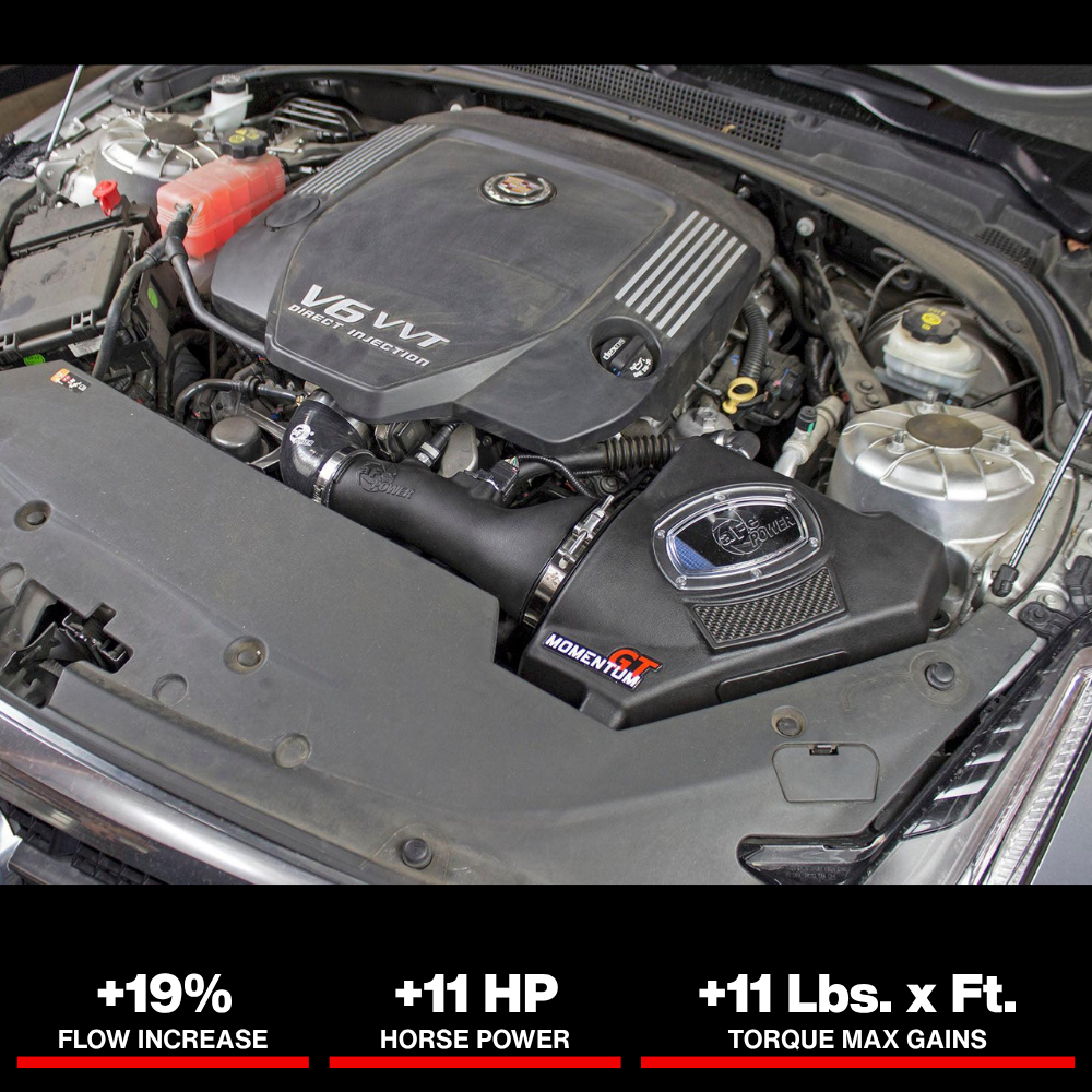 aFe Momentum Air Intake System PRO 5R Stage-2 13-15 Cadillac ATS 3.6L V6