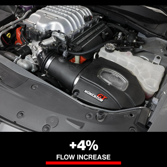 aFe Momentum GT Pro DRY S Air Intake System, 17-20 Dodge Challenger / Charger SRT Hellcat