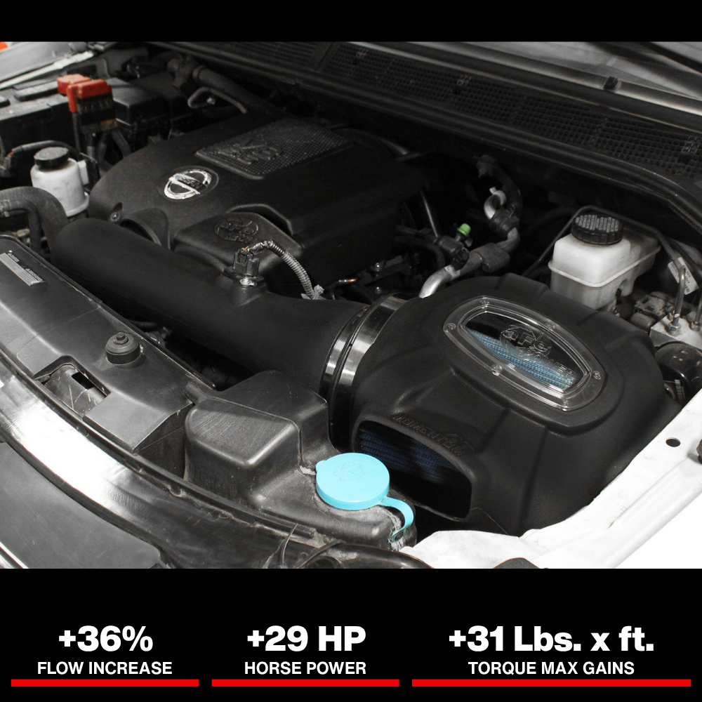 aFe Momentum GT PRO 5R Stage-2 Intake System, Nissan Titan 04-13 V8-5.6L