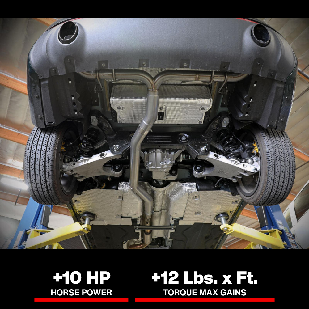aFe 17-21 Alfa Romeo Giulia L4-2.0L (t) Mach Force-Xp 2in to 2-1/2in 304SS Axle-Back Exhaust
