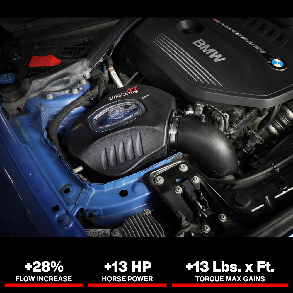 aFe Momentum GT Pro 5R Cold Air Intake System 16-17 BMW 340i/ix B58