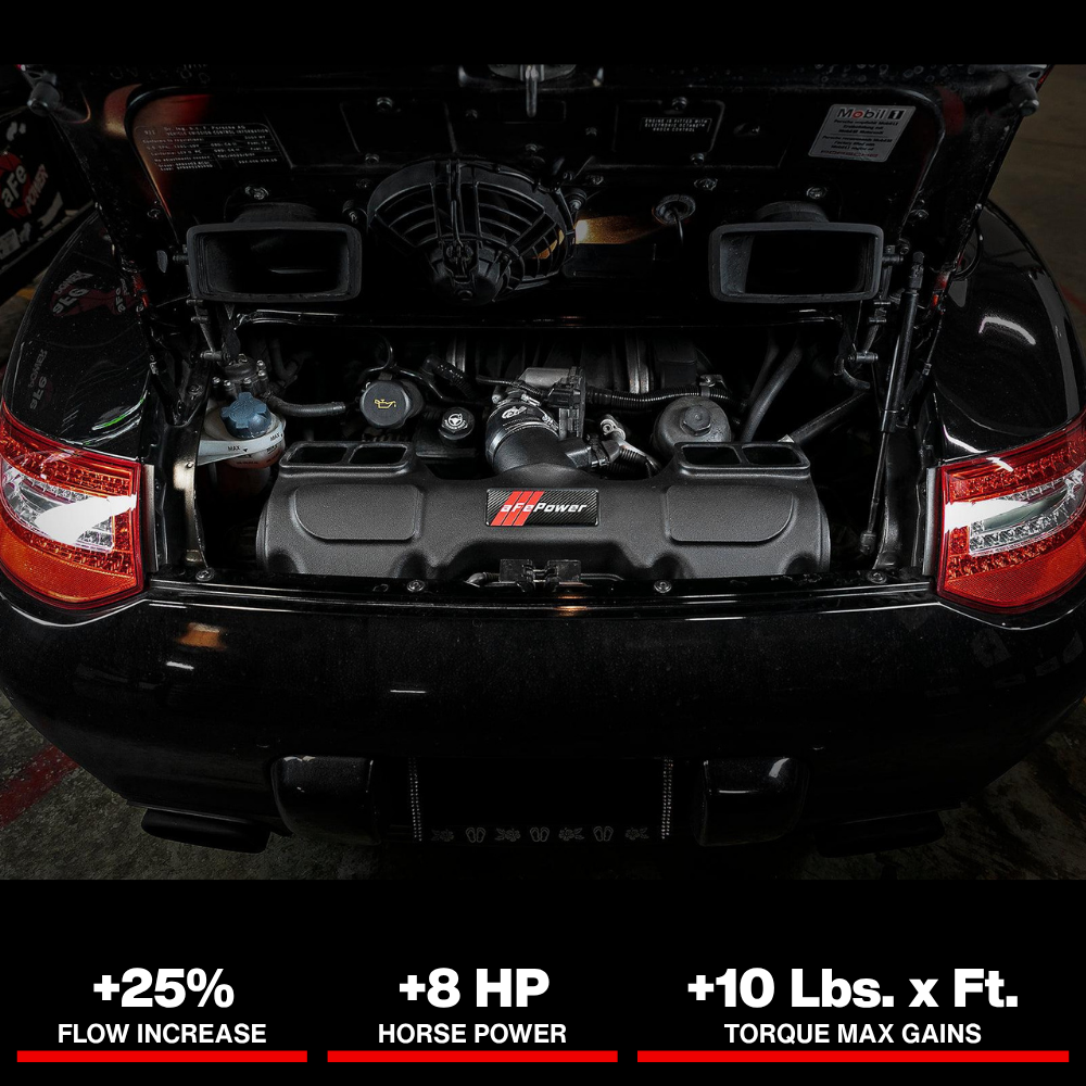aFe Magnum Force Stage-2Si Cold Air Intake System w/ Pro 5R Media 09-12 Porsche 911 Carrera(997)