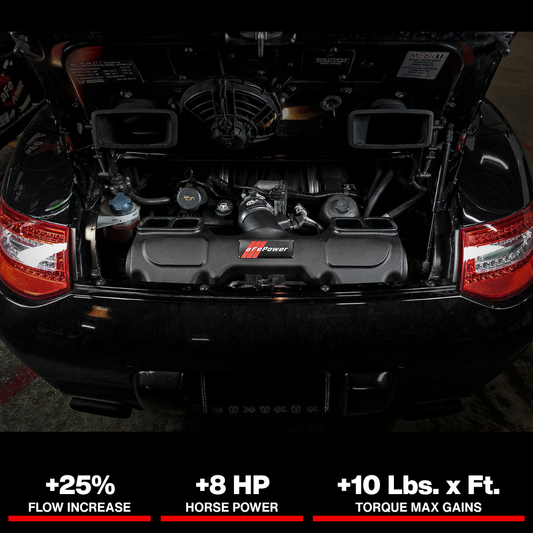 aFe Magnum Force Stage-2Si Cold Air Intake System w/ Pro 5R Media 09-12 Porsche 911 Carrera(997)