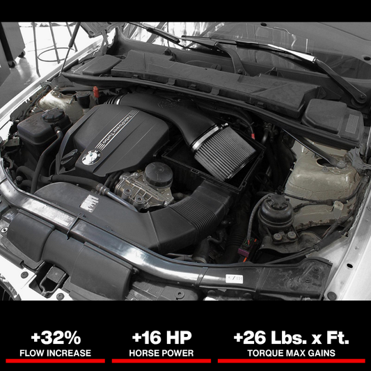 aFe Magnum FORCE Stage-2 Pro DRY S Cold Air Intake System 11-13 BMW 335i/xi (E9x) L6 3.0L (t) N55