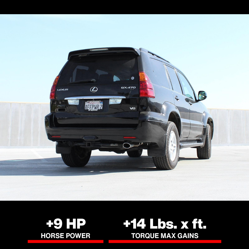 aFe MachFORCE XP Cat-Back 05-09 Lexus GX470 V8 4.7L 409SS w/ Oval Polished Tips Exhaust System