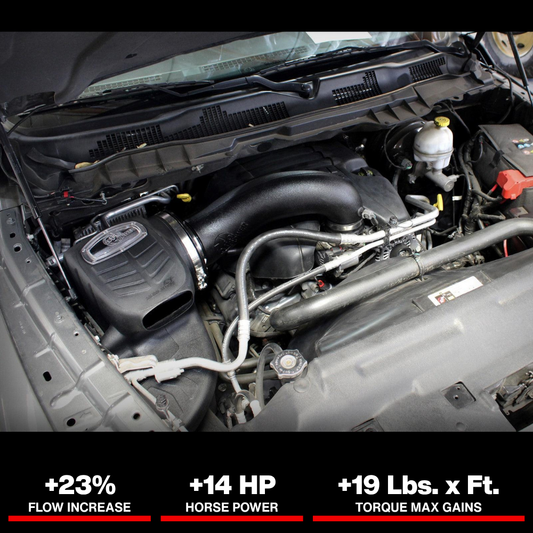 aFe Momentum GT Pro DRY S Stage-2 Si Intake System Dodge Ram Trucks 09-14 V8 5.7L HEMI