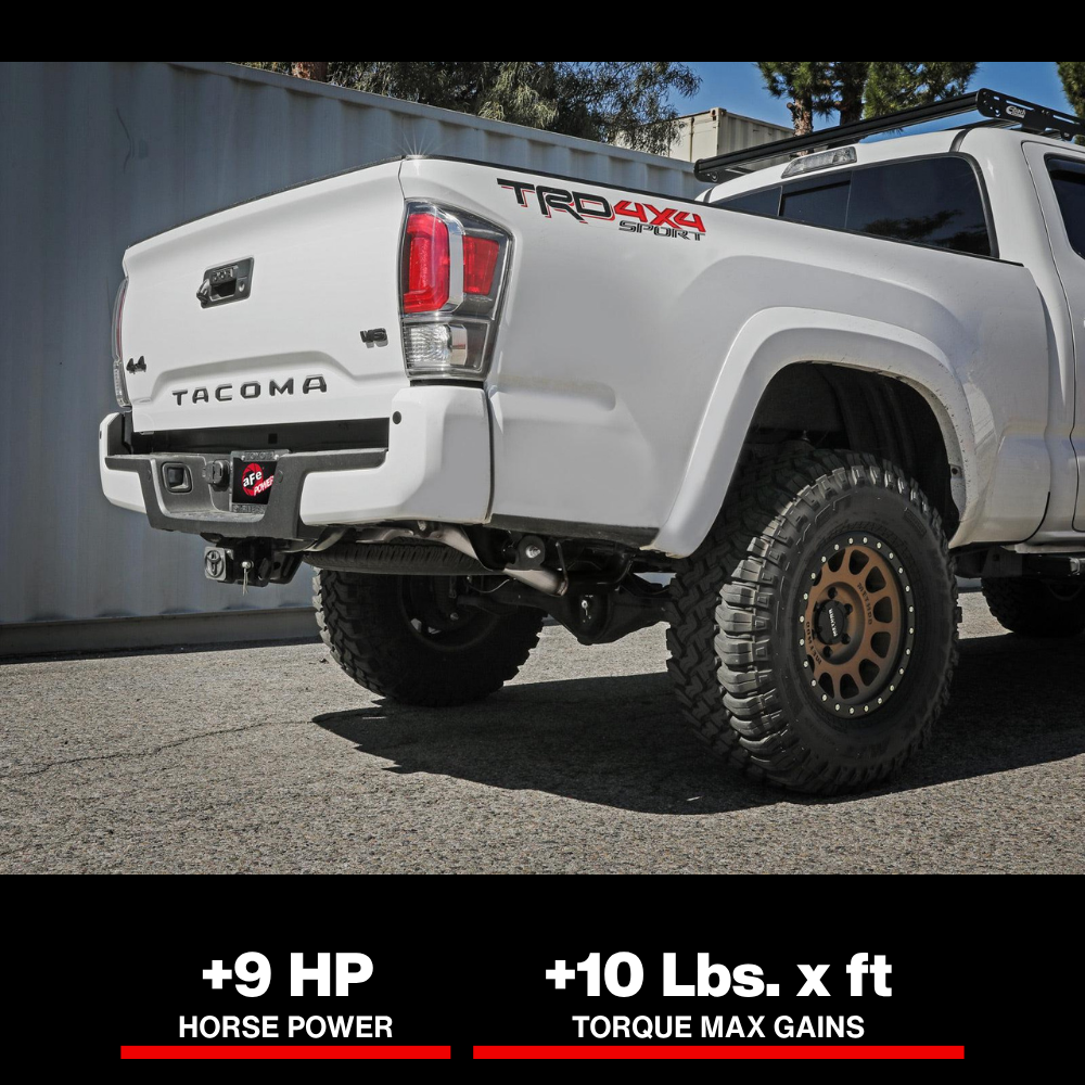 aFe MACHForce XP Exhausts Cat-Back Hi-Tuck RB SS 16 Toyota Tacoma V6-3.5L