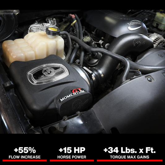 aFe Momentum GT Pro DRY S Stage-2 Si Intake System, GM Trucks/SUVs 99-07 V8 (GMT800)