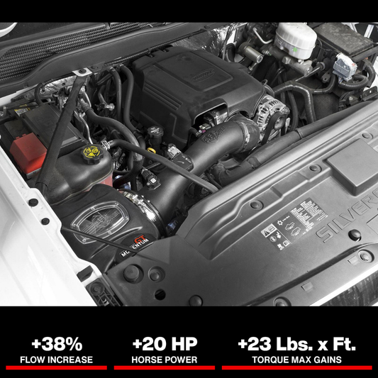 aFe Momentum GT PRO DRY S Stage-2 Intake System 09-16 GM Silverado/Sierra 2500/3500HD 6.0L V8