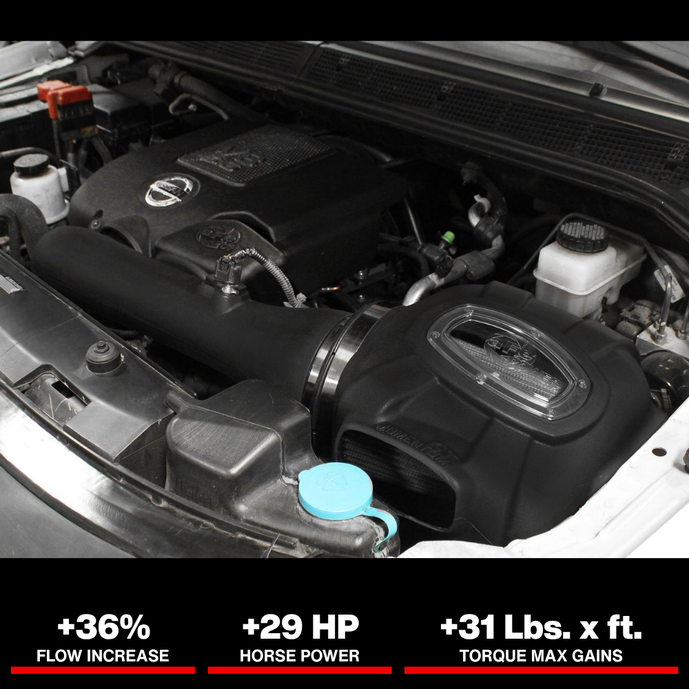 aFe MagnumFORCE Intakes Pro Dry S 04-14 Nissan Titan V8 5.6L