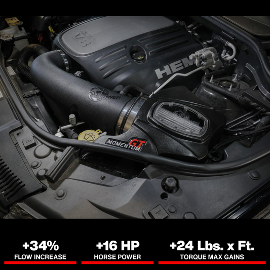 aFe POWER Momentum GT Pro DRY S Cold Air Intake System 11-17 Jeep Grand Cherokee (WK2) V8 5.7L HEMI