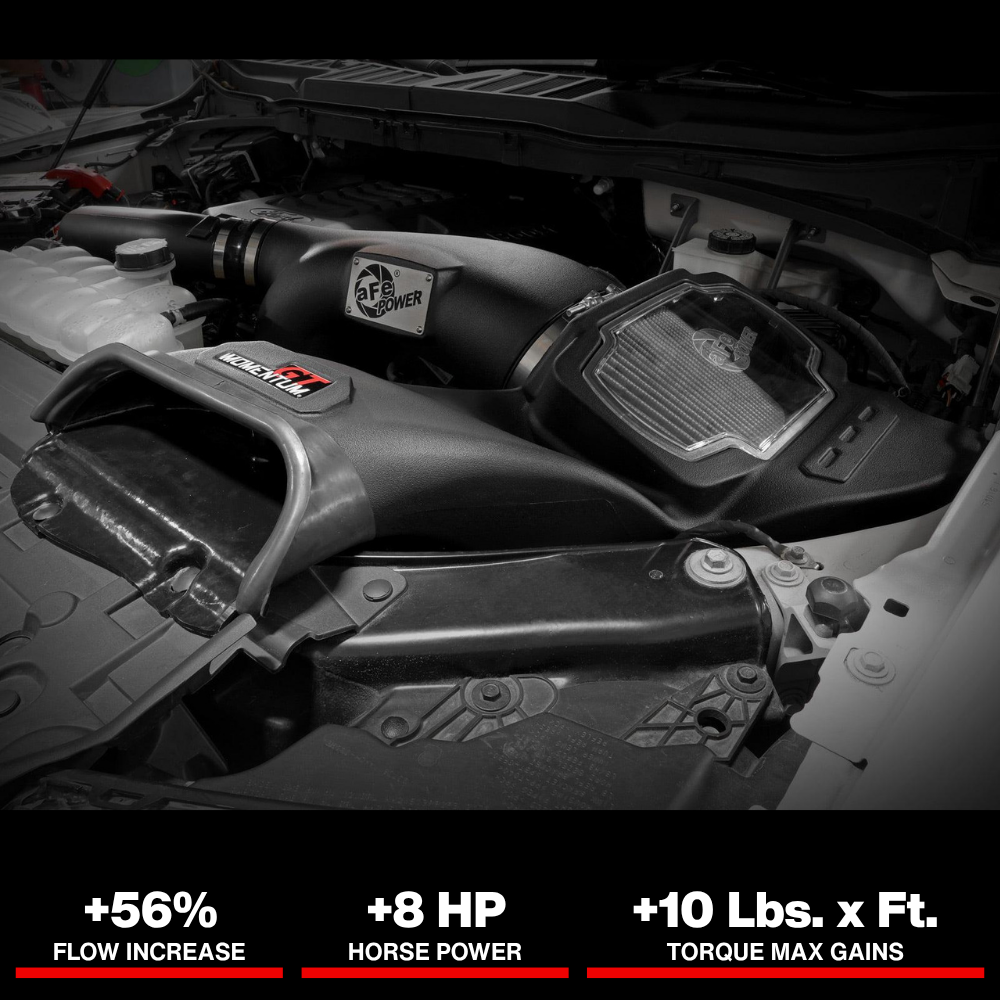 aFe POWER Momentum GT Pro Dry S Intake System 2021+ Ford F-150 V6-3.5L (tt)