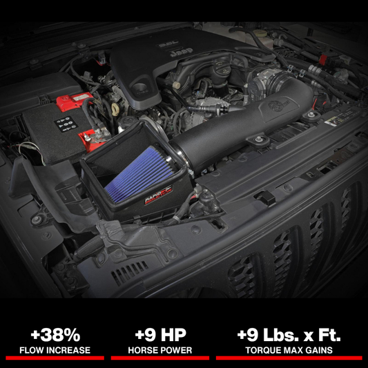 aFe Rapid Induction Pro 5R Cold Air Intake System 18-21 Jeep Wrangler(JL)/Gladiator(JT) 3.6L
