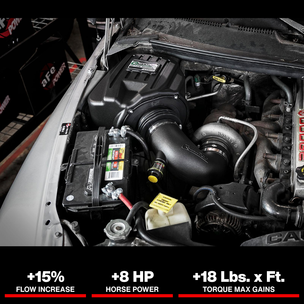 aFe Quantum Pro 5R Cold Air Intake System 94-02 Dodge Cummins L6-5.9L - Oiled