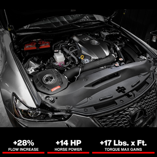 aFe Takeda Momentum GT Pro Dry S Cold Air Intake System 16-17 Lexus IS 200t