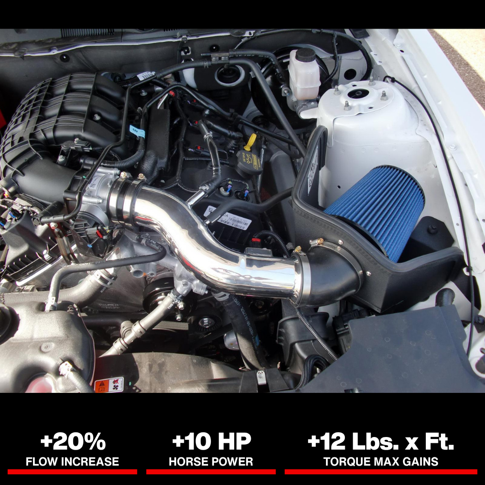 aFe MagnumFORCE Intakes Stage-2 P5R AIS PDS Ford Mustang 11-12 V6-3.7L (pol)