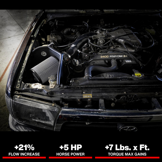 aFe 96-98 Toyota 4Runner V6 3.4L MagnumFORCE Stage-2 Intake PRO Dry S Filter